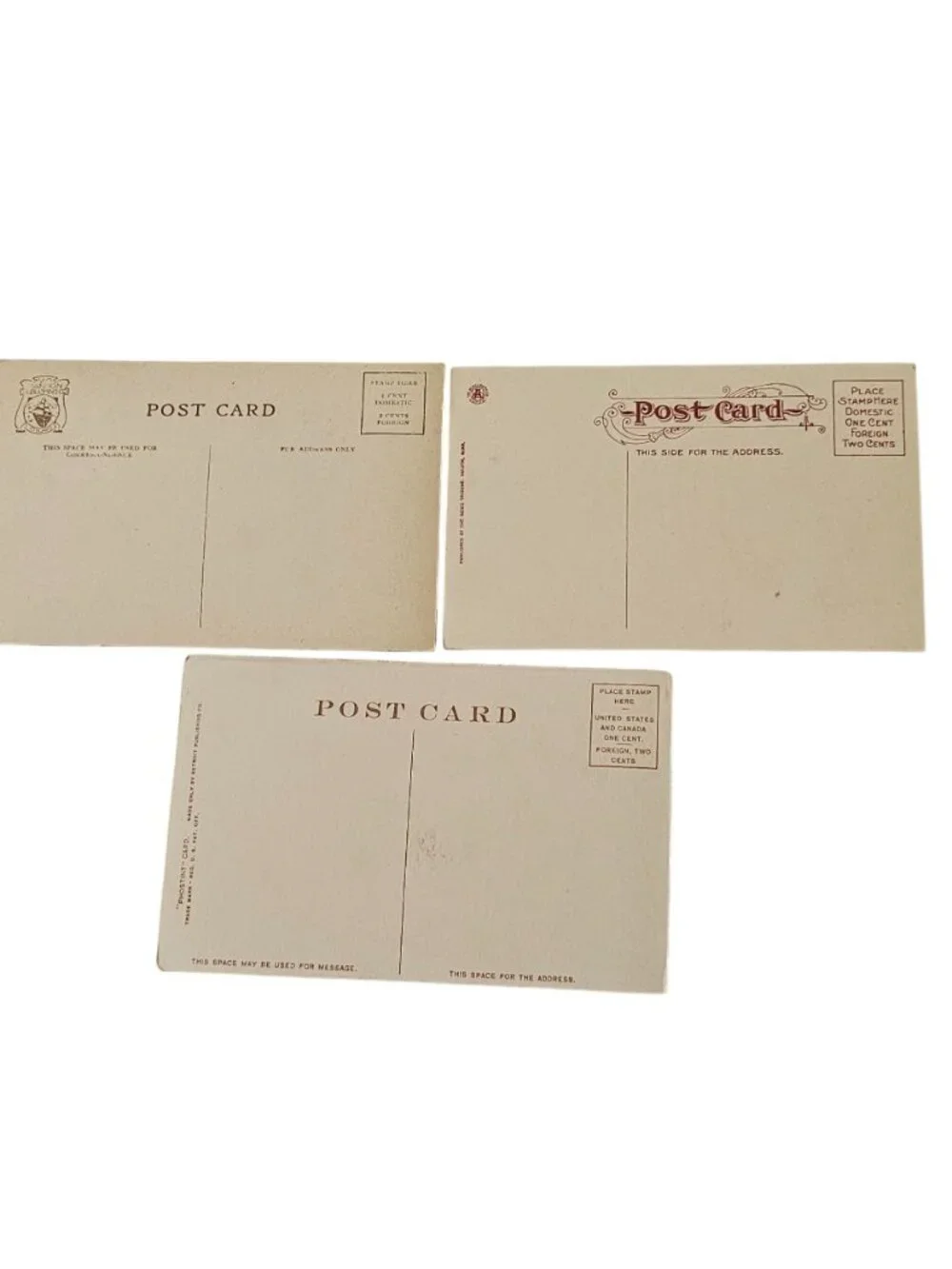 3 Minnesota Parks 1920s Postcards color Lithograph Cascade Como Conodan Park